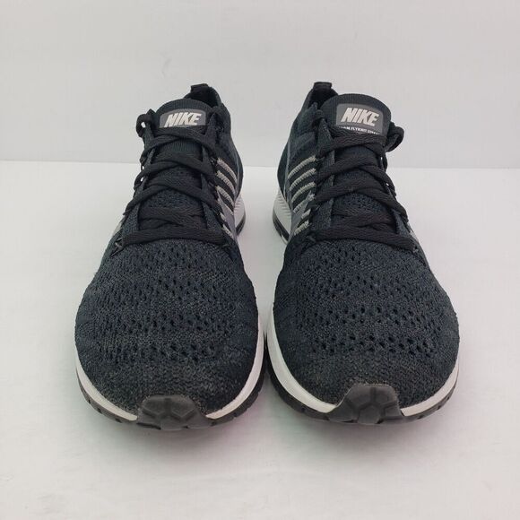 Nike Zoom Flyknit Streak Mens Size 7 Womens Sz 8.5 Black Sneaker Shoes 835994-01 main image 7